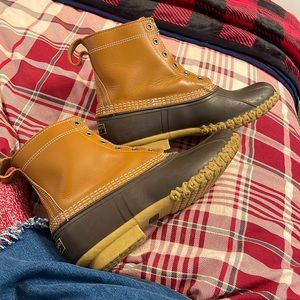 L.L. Bean Men’s Duck Boots 8” size 11M Good Preowned Condition